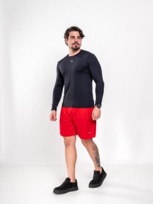 Short Masculino Treino Vermelho.