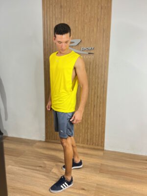 Kit Colete Com 10 Unidade Fechado Amarelo Tamanho Unico.