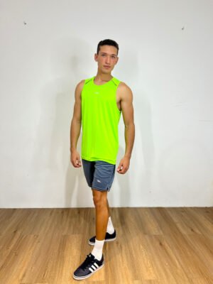 Regata Masculina Rsport Verde Fluor.