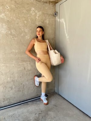 Conjunto de Top e Legging Deserto