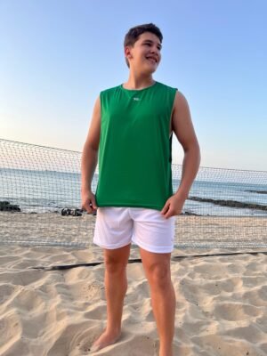 Colete Simples Com 10 Unidades Fechado Verde Tamanho Unico.