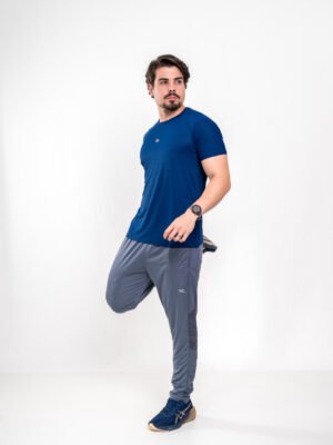 Calça Esportiva Masculino Chumbo.