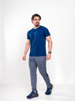 Calça Esportiva Masculino Chumbo.