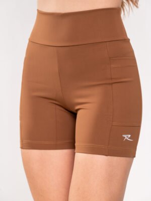 Short Com Bolso Poliamida Toffe.