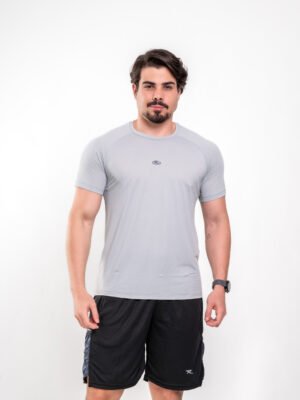 Camisa Masculina Speed Cinza Prata.