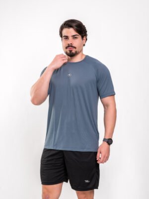 Camisa Masculina Speed  Chumbo.