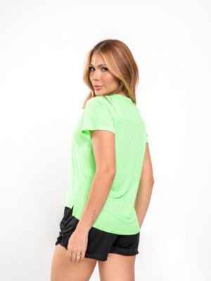 Camisa Feminina Speed Verde Flúor.